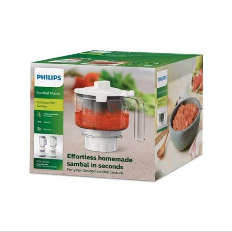 Philips HR3211 / HR 3211 Sambal maker Aksesories Blender HR2221 HR2222 HR2223 Garansi Resmi