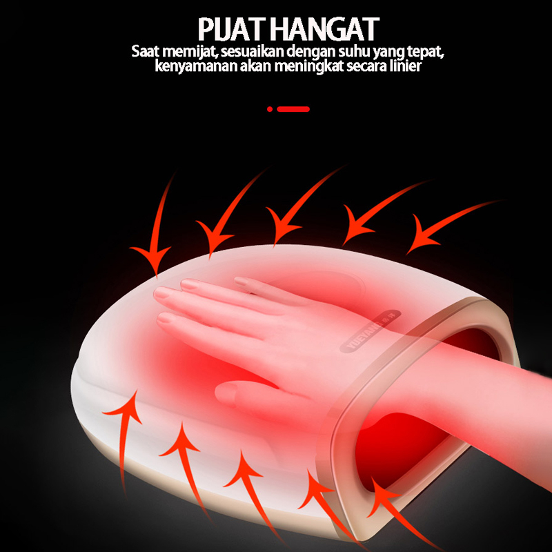 (Harga Khusus )Benbo Pijat Tangan Airbag Listrik Portabel / pemijat jari/ Airbag hangat pijat tangan