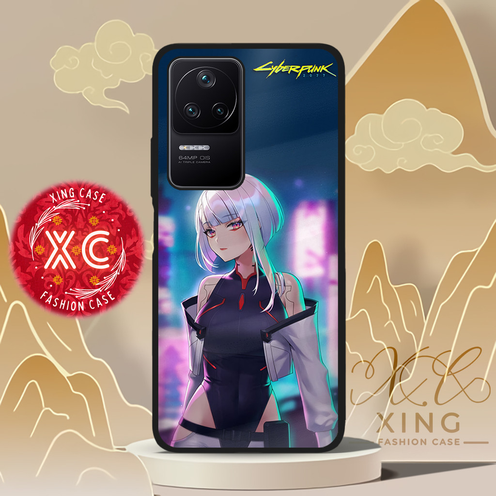|EZ09| XING CASE HP XIAOMI POCOPHONE F4 POCO GLOSSY KILAU EFEK KACA | REQUEST CASE HP CUSTOM SOFTCAS