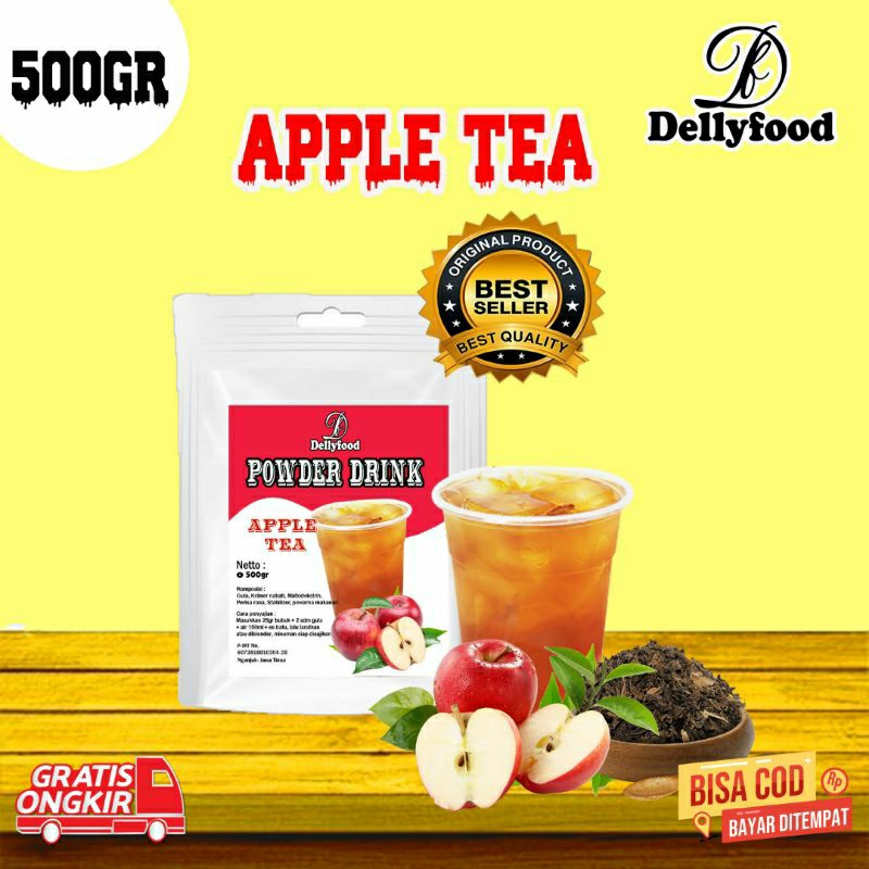 

Powder Drink / Bubuk Minuman Rasa Apple Tea 500gr