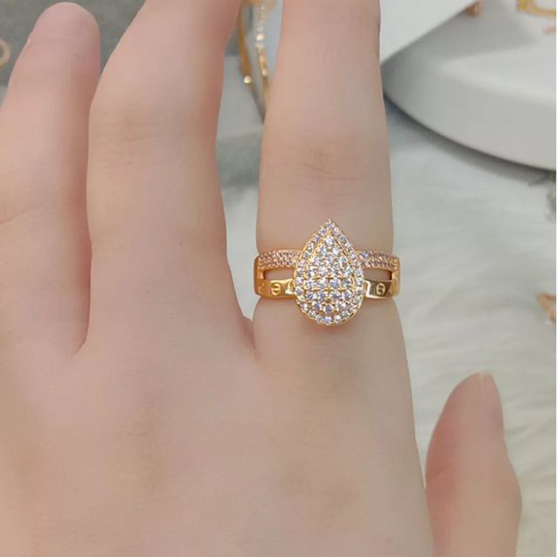 La Vienne - Aksesoris Perhiasan Cincin Titanium Wanita Anti Karat - Widi