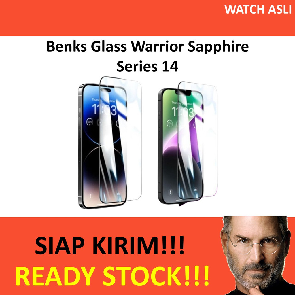 Benks Glass Warrior Sapphire Screen Protector iPhone 14 Pro Max Plus