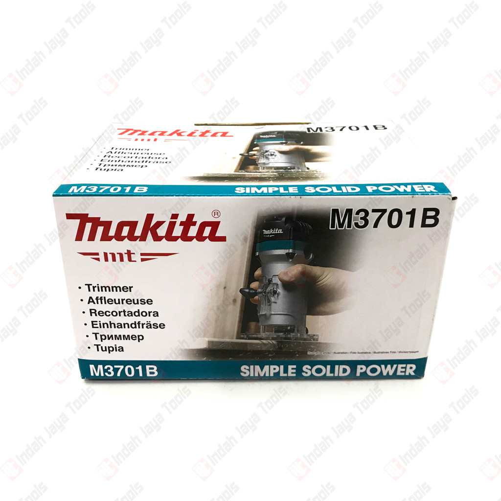 MAKITA M3701B Mesin Profil Serut Kayu - Wood Router Trimmer M 3701 B