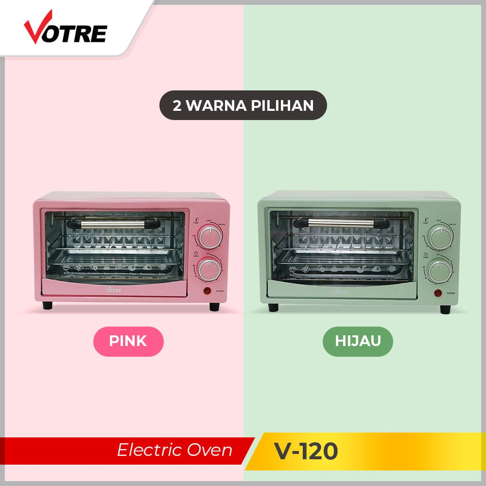 [READY] Oven Elektrik  Votre  V-120 Oven listrik kapasitas 12 liter