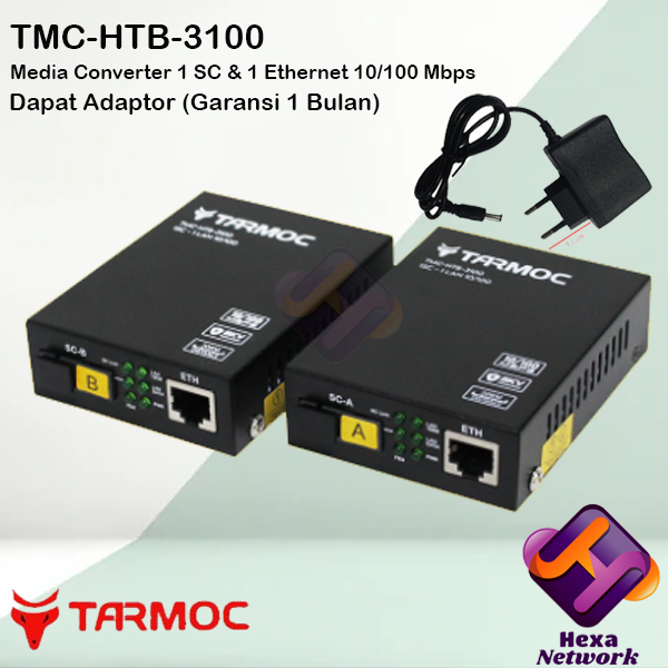 Tarmoc TMC-HTB-3100 Netlink HTB3100 1FO 1Lan 10/100|Media Converter