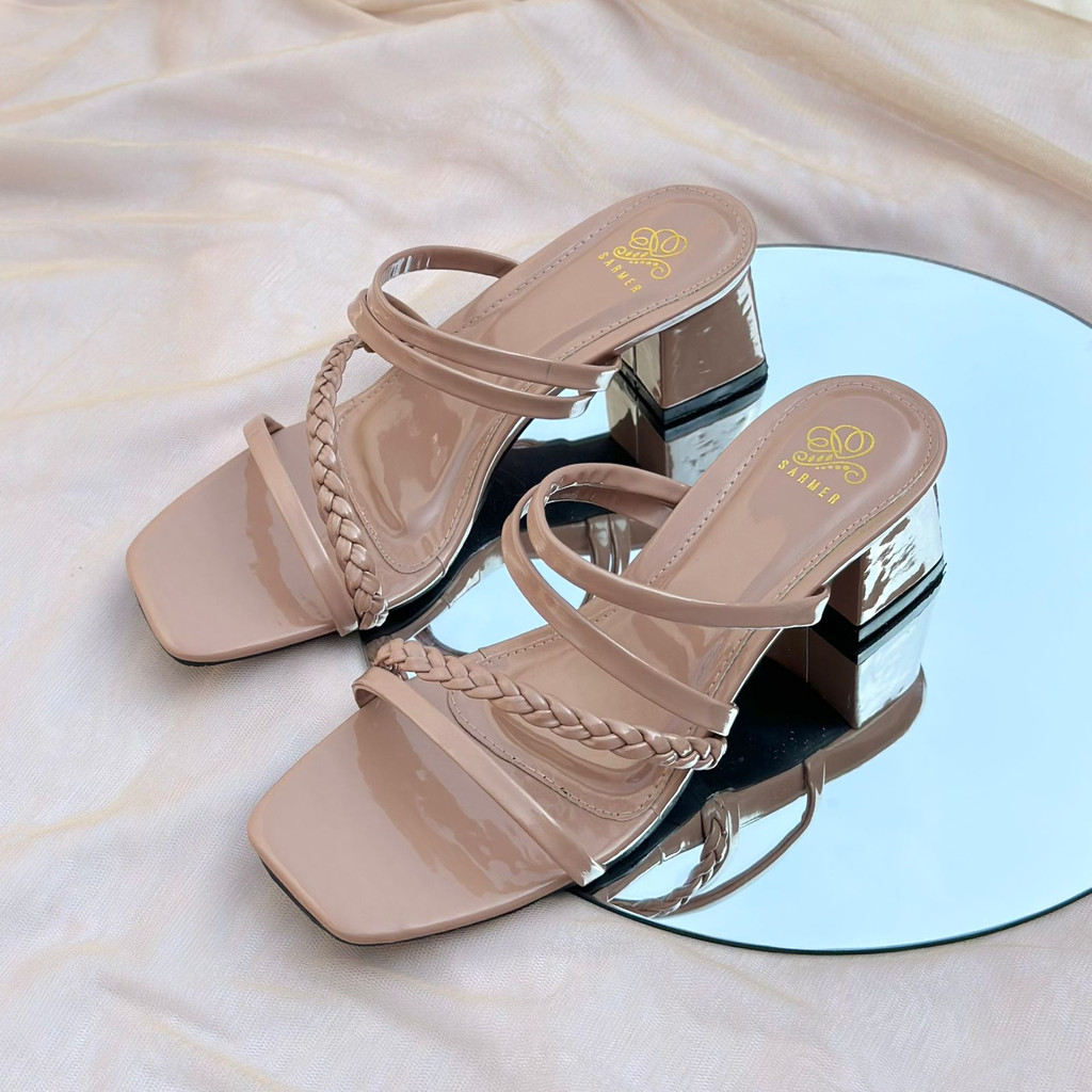 SARMER - MONA HEELS MOCCA EDITION