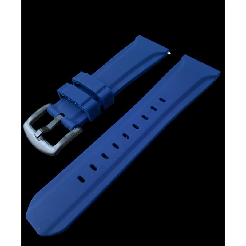 Strap tali jam tangan silicon lembut size 24mm quikreales