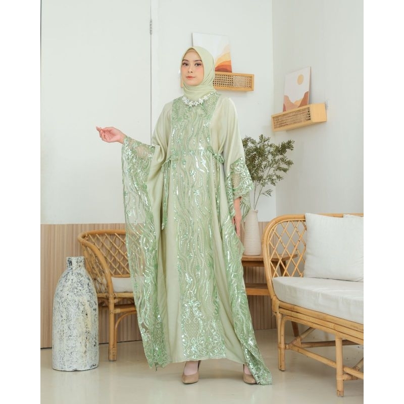 Gamis Kaftan Payet Original Butik