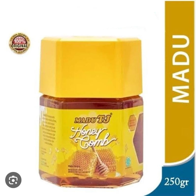 Madu TJ honeycomb 250 gram 250g