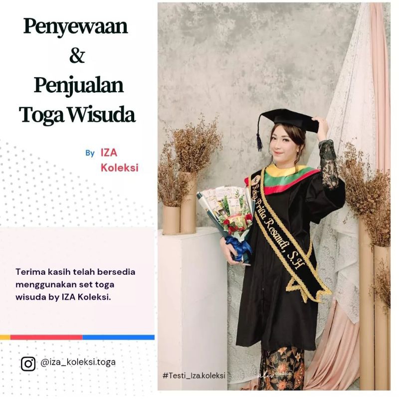 TOGA WISUDA FAKULTAS HUKUM UNIVERSITAS LAMBUNG MANGKURAT / TOGA WISUDA FH ULM