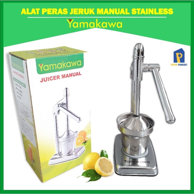 Manual Hand Press Juice Extractor Stainless / Alat Peras Buah Manual