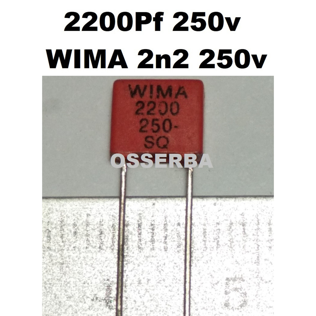 2200Pf 250v WIMA 2n2 250v High End Capacitor