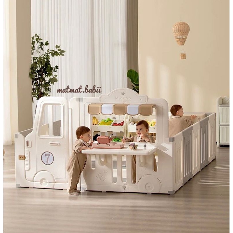 Food Truck Baby Fence / Pagar Bayi Model Mobil Food Truck