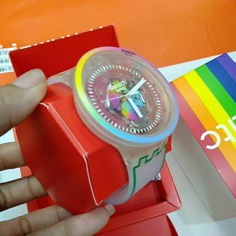 Jam Tangan SWATCH SO27E107 Big Bold Original