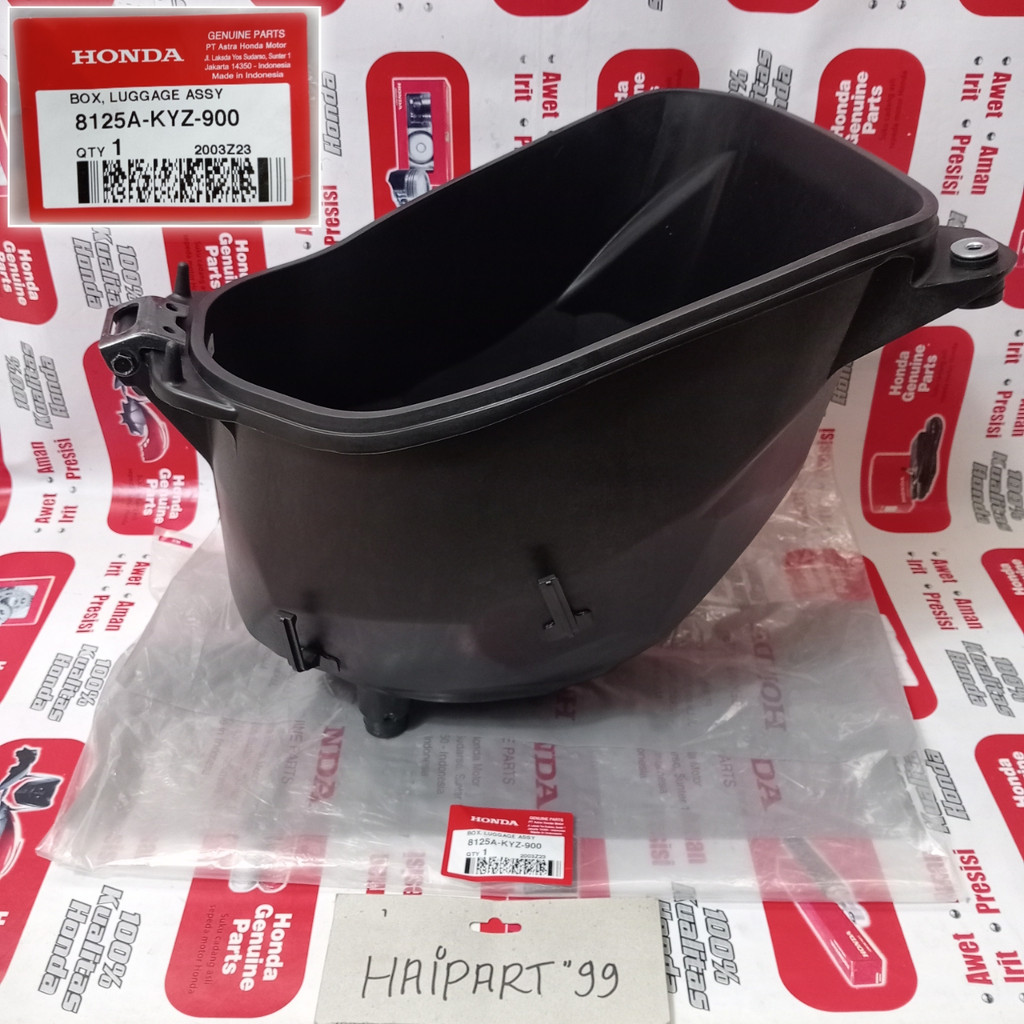 Box bagasi Box bawah jok box motor box luggage supra x 125 helm in karbu fi  Original baru 8125AKYZ9