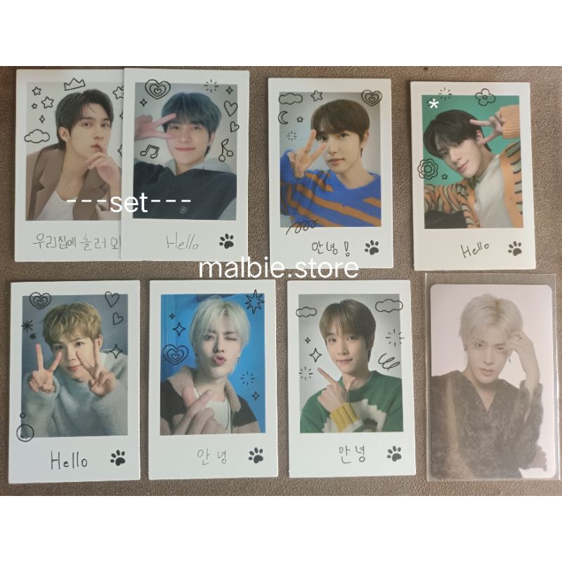 [READY] POLAROID NCT HOME HENDERY RENJUN JENO SHOTARO YUTA SUNGCHAN OFFICIAL