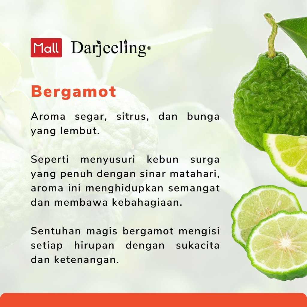 Darjeeling Bergamot Essential Oil / Minyak Bergamot Aroamterapi - 10ml