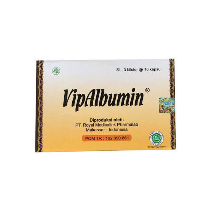 VIPALBUMIN BOX 30 KAPSUL