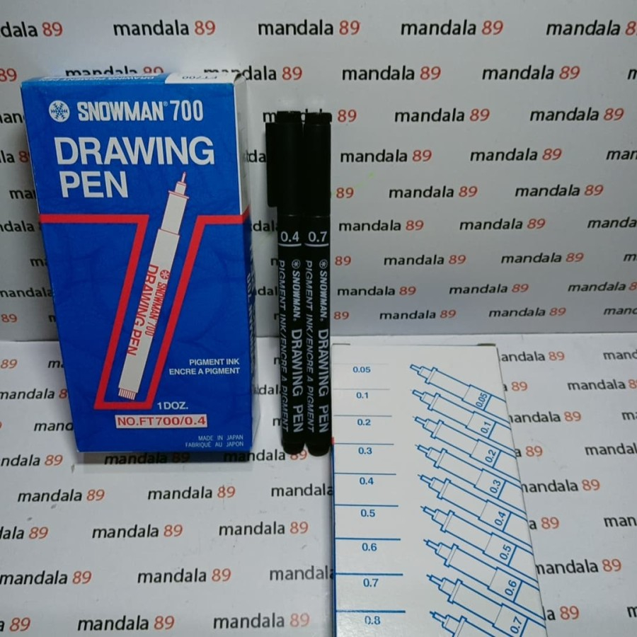 

DRAWING PEN SNOWMAN 700