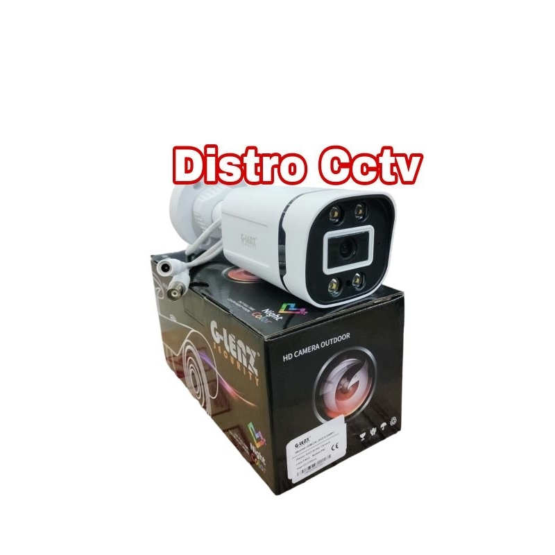 Camera Cctv G-lenz 5mp ColorVu Night Vision Kamera Outdoor Glenz GBCA-2851 5 MP AHD Full Colour