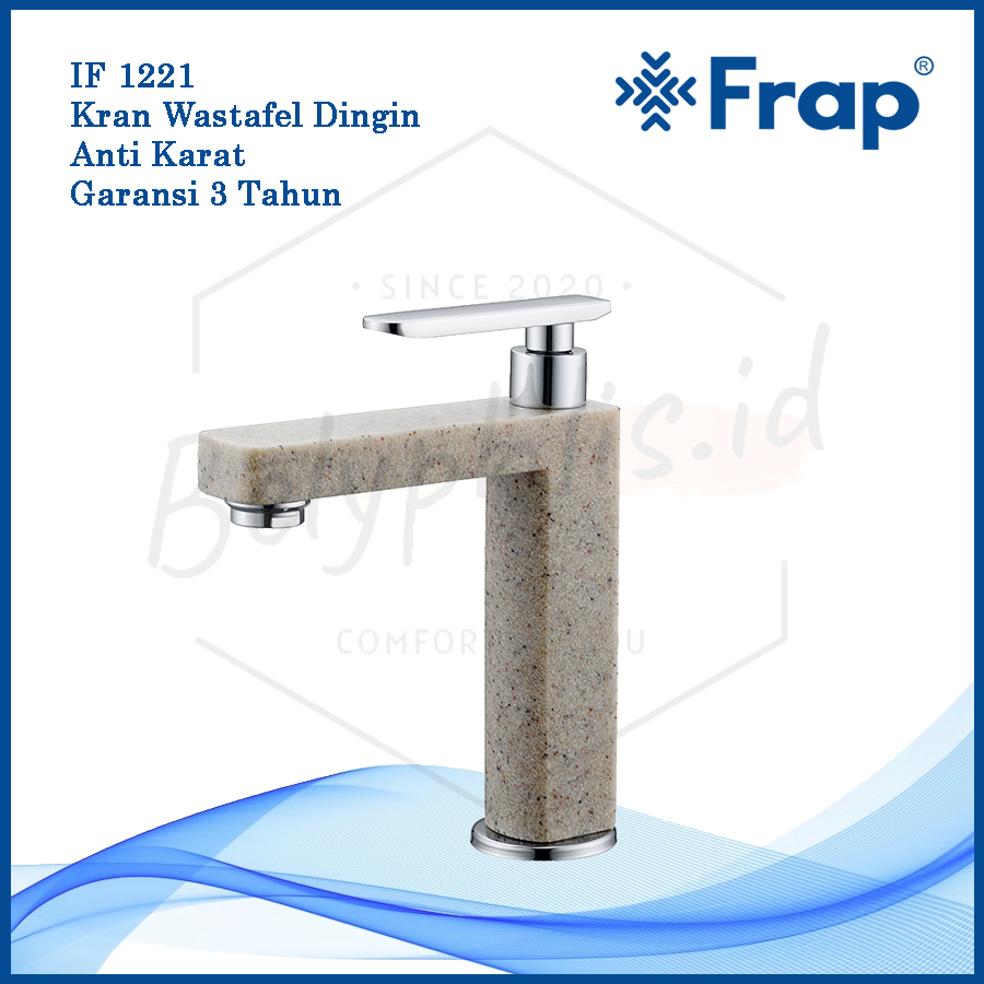 IF 1221 | Kran Wastafel Frap Antik | Kran Wastafel Dingin Anti Karat