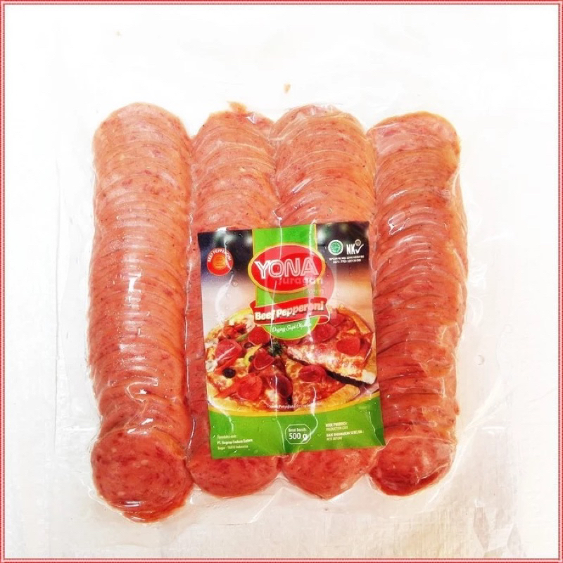 

yona beef pepperoni 500gr