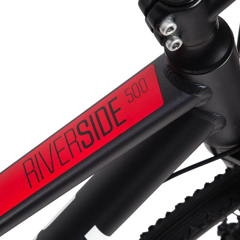 BTWIN Riverside 500 Sepeda Hybrid Dewasa Dengan Reflektor