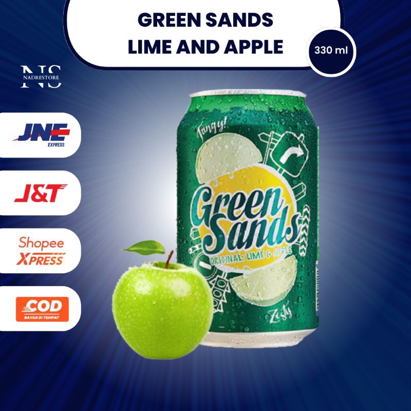 

GREEND SANDS ORIGINAL LIME AND APPLE 330 ML