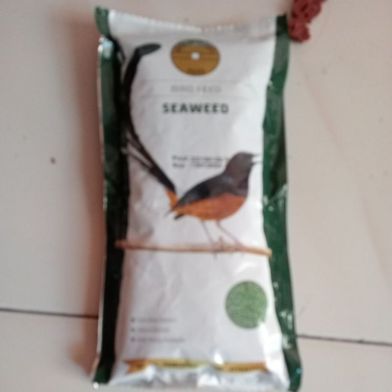 Gold Coin 250g Gold Coin hijau rumput laut pakan burung