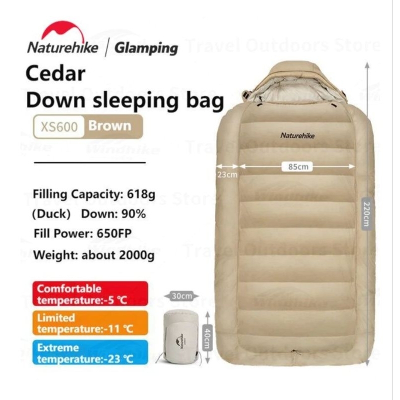 SLEEPING BAG NATUREHIKE CNH22SD008