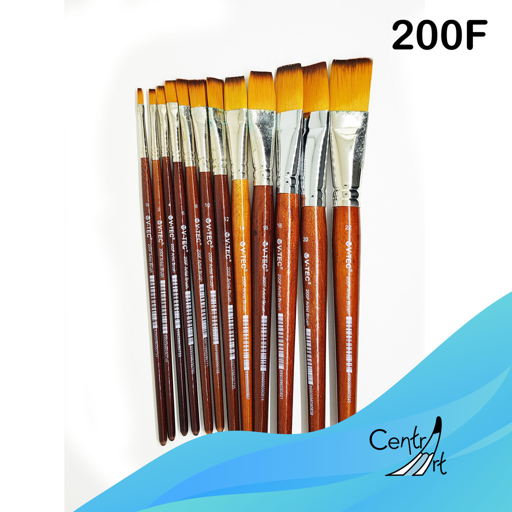 

V-tec Artist Brush 200F Flat Brush