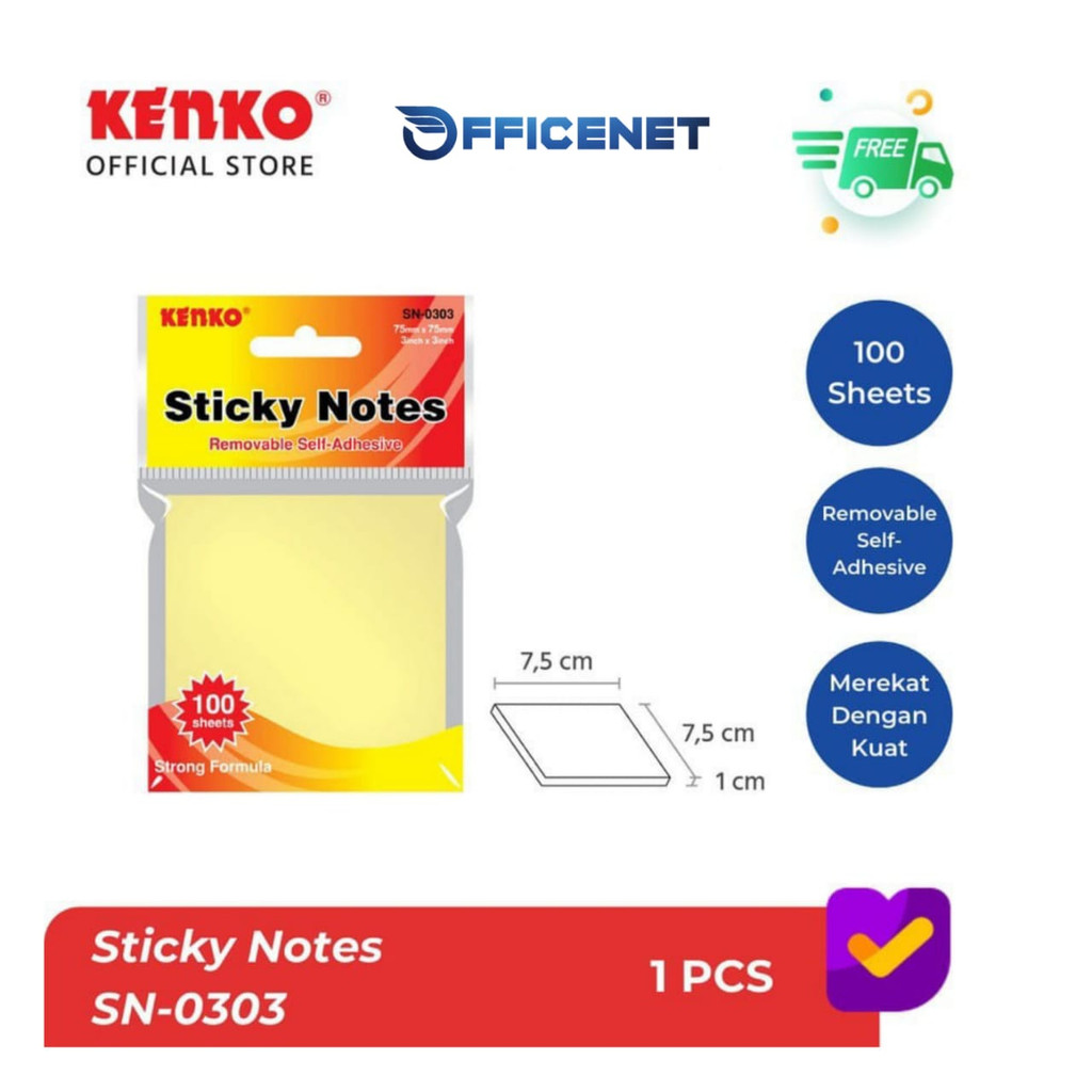 KENKO STICKY NOTE SN-0303 STICK NOTE