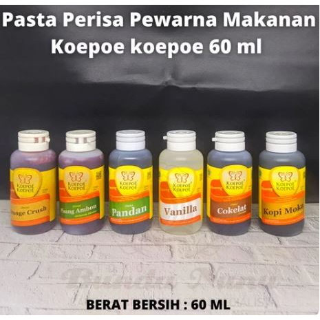 

Pasta Perisa Pewarna Makanan Koepoe Koepoe 60 ml