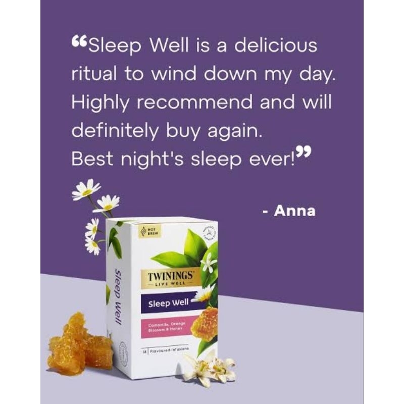

Twinings Sleep Well (22pcs/box)