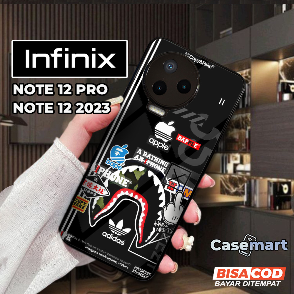 Case Infinix Note 12 Pro Note 12 2023 Casing Hp Infinix Note 12 Pro Note 12 2023 CASEMART [BBPP] Cas
