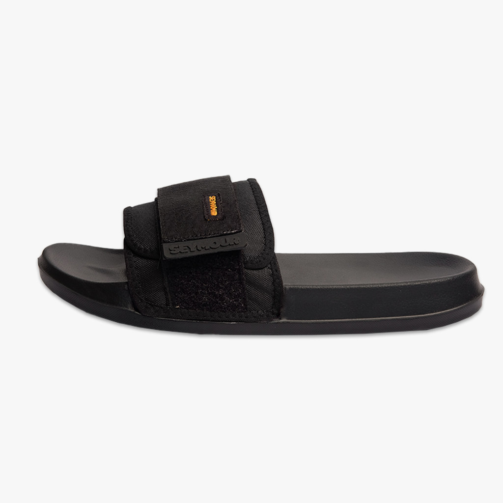 SEYMOUR  - Arda Black Sandal Pria