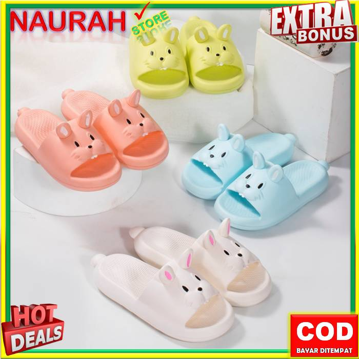 Sandal Slop Wanita Balance 1908 Sendal Slip Warna Rabbit Eva Rubber Jelly Original Kualitas Import Nyaman Empuk Awet Sol Anti Slip