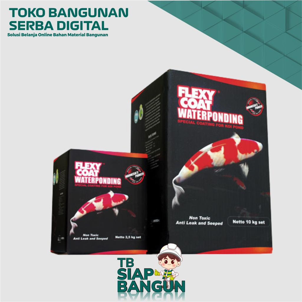 Cat Khusus Kolam Koi FlexyCoat Waterponding Flexy Coat