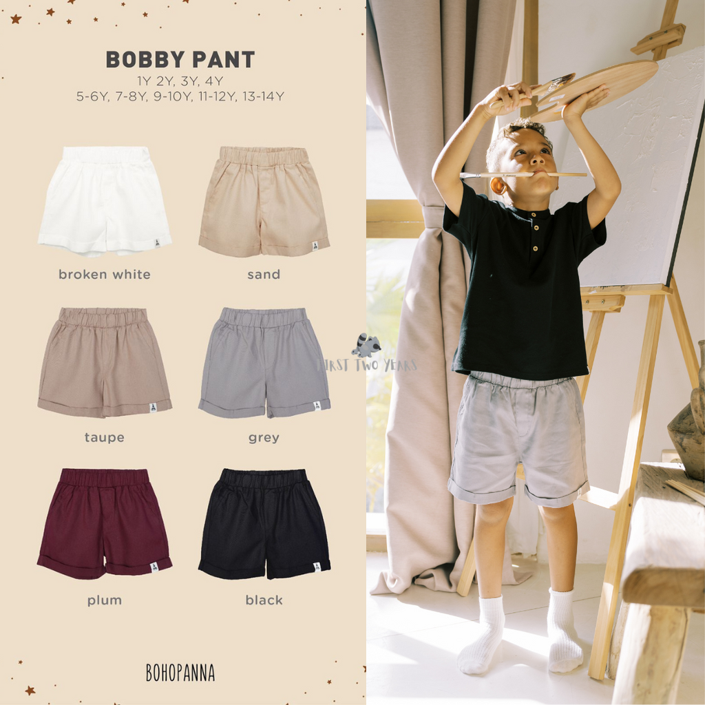 Bohopanna - Bobby Pants / Celana Chinos Pendek Anak Part 2