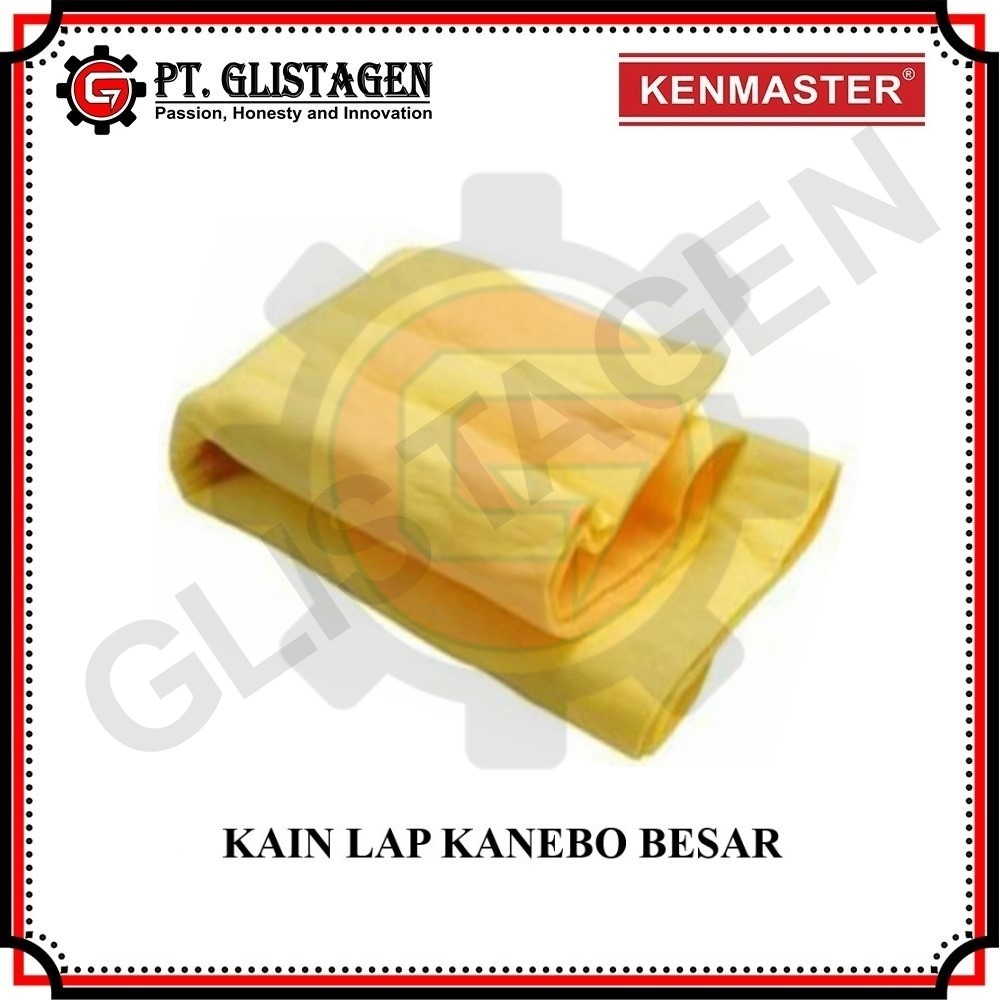 Kain Lap Kanebo / Lap Chamois / Synthetic Cloth Yellow Box Jumbo KENMASTER