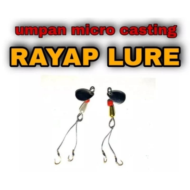 RAYAP LURE UMPAN CASTING WADER, RED DEVIL . MURAH