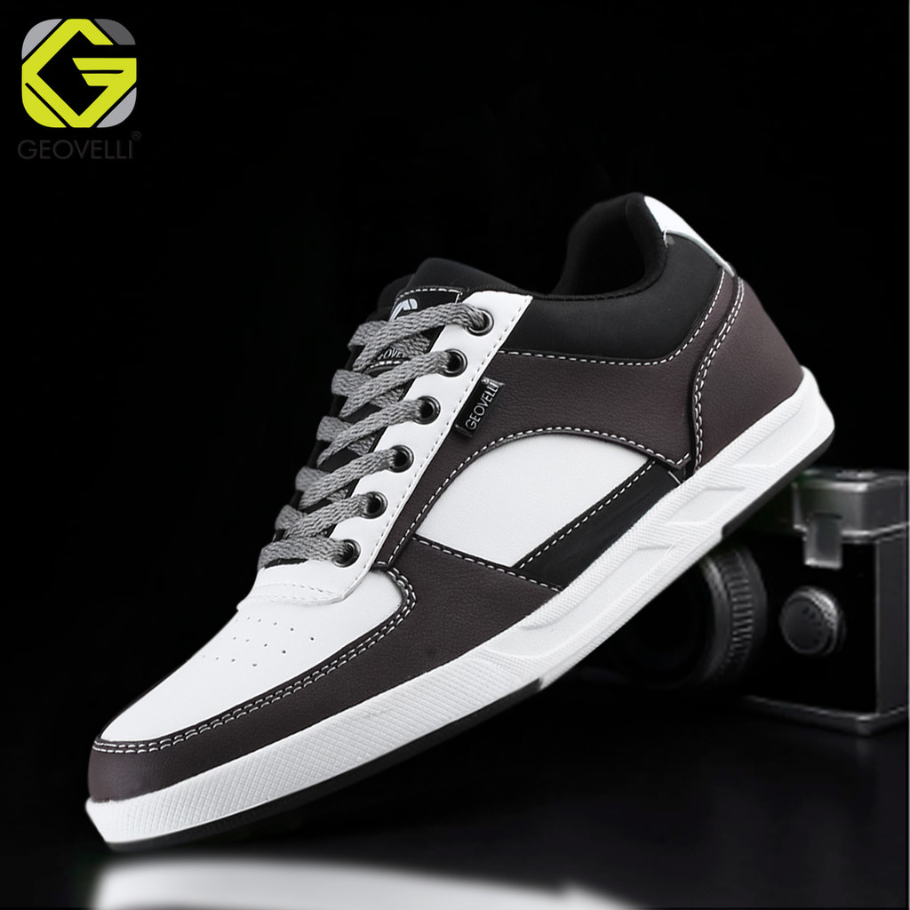 Geovelli Footwear - Sepatu Pria Sneakers Kasual Men Shoes Ringan Sepatu Outdoor Santai Anak Sekolah Kuliah GVL3127