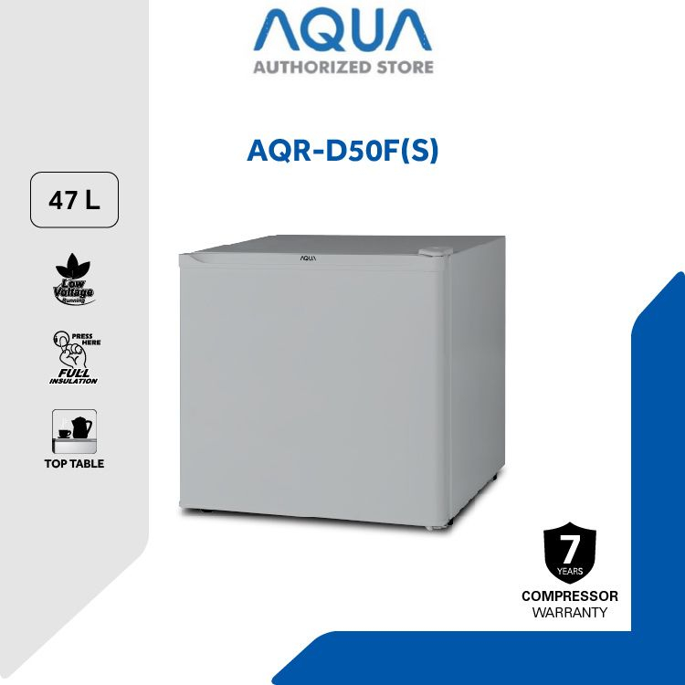 AQUA JAPAN AQR-D50F Kulkas Portable Mini Bar 47 Liter