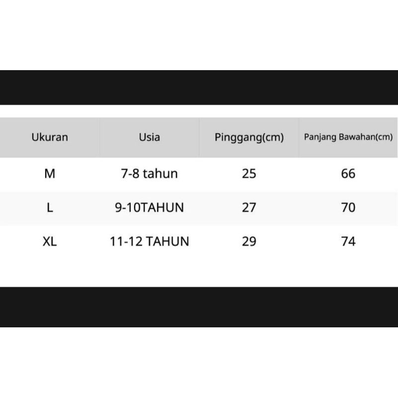 Celana manset anak laki laki dan perempuan - Celana olahraga kids