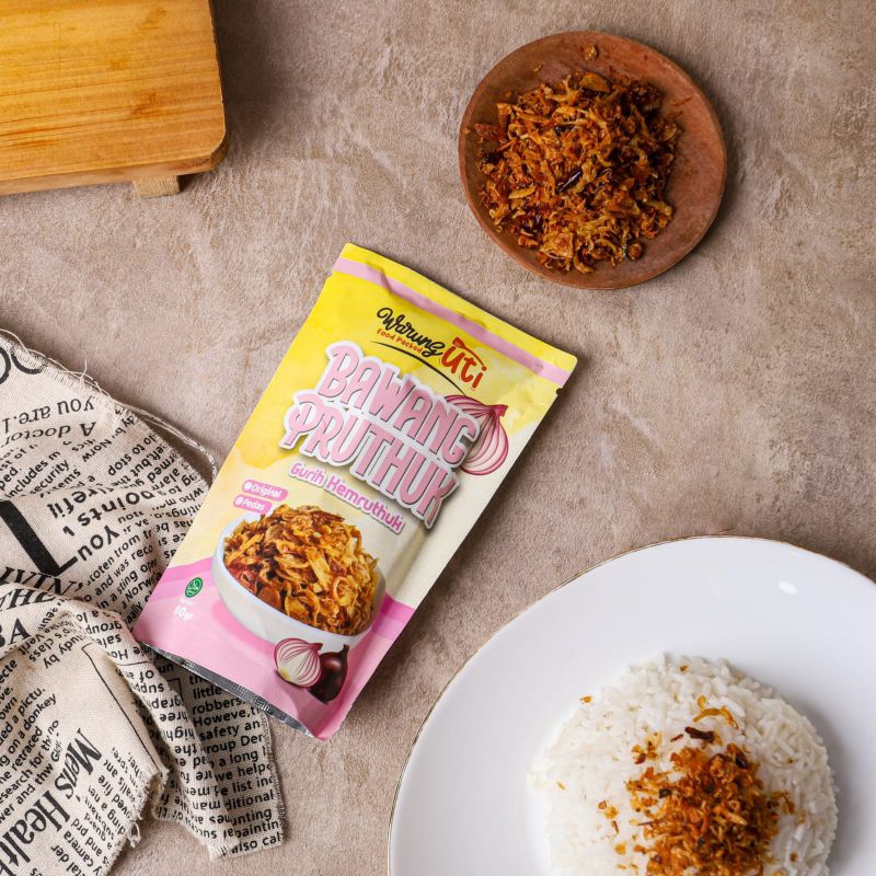 

Lauk Enak Praktis Bawang Goreng Pruthuk Penambah Nafsu Makan