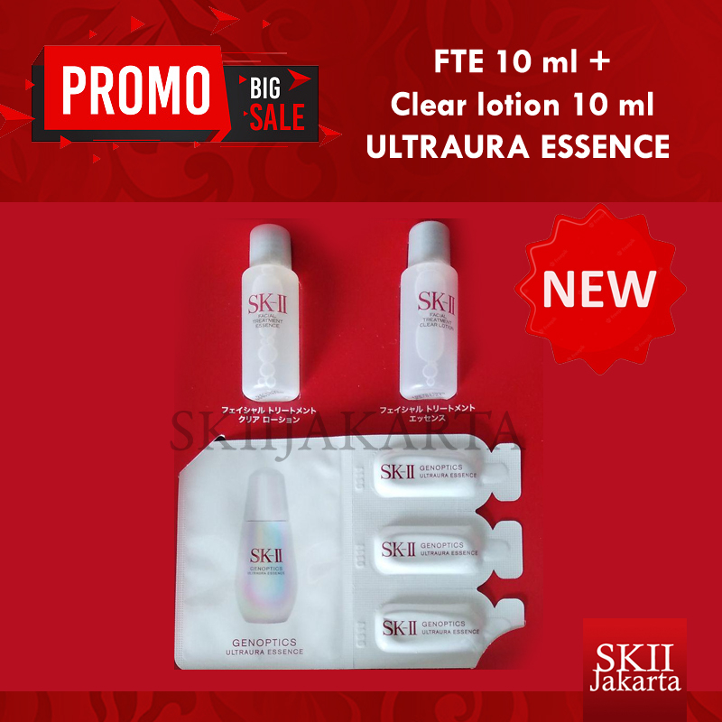 SK-II SKII SK II SK2 PAKET MINI GENOPTICS ULTRAURA ESSENCE