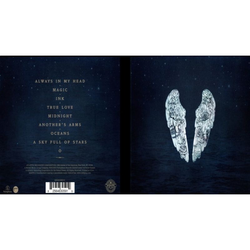 Coldplay ghost stories album cd 2014