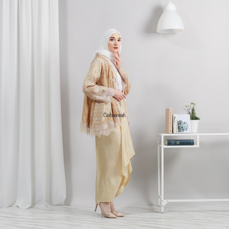 Viscose set kupu-kupu, outer lilit viscose