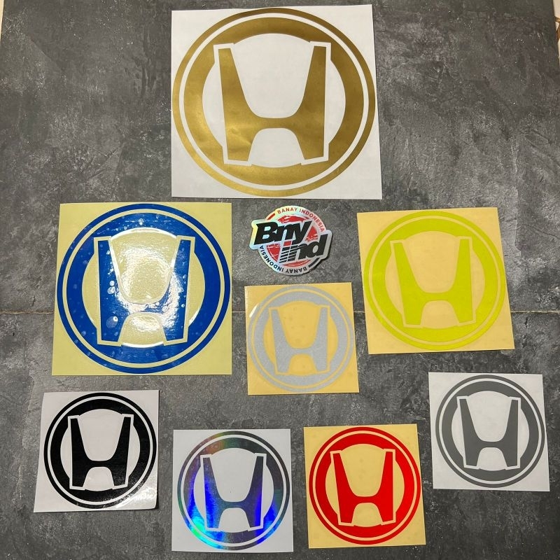 Sticker Stiker LOGO HONDA Cutting