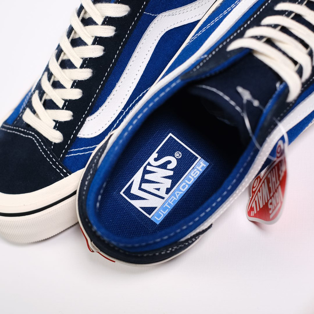 SALE DISKON! V4NS STYLE 36 DECON CHECKER TRUE BLUE 100% ORIGINAL BNIB